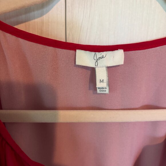 Joie Quinlynn Silk Blouse, M - Picture 7 of 8